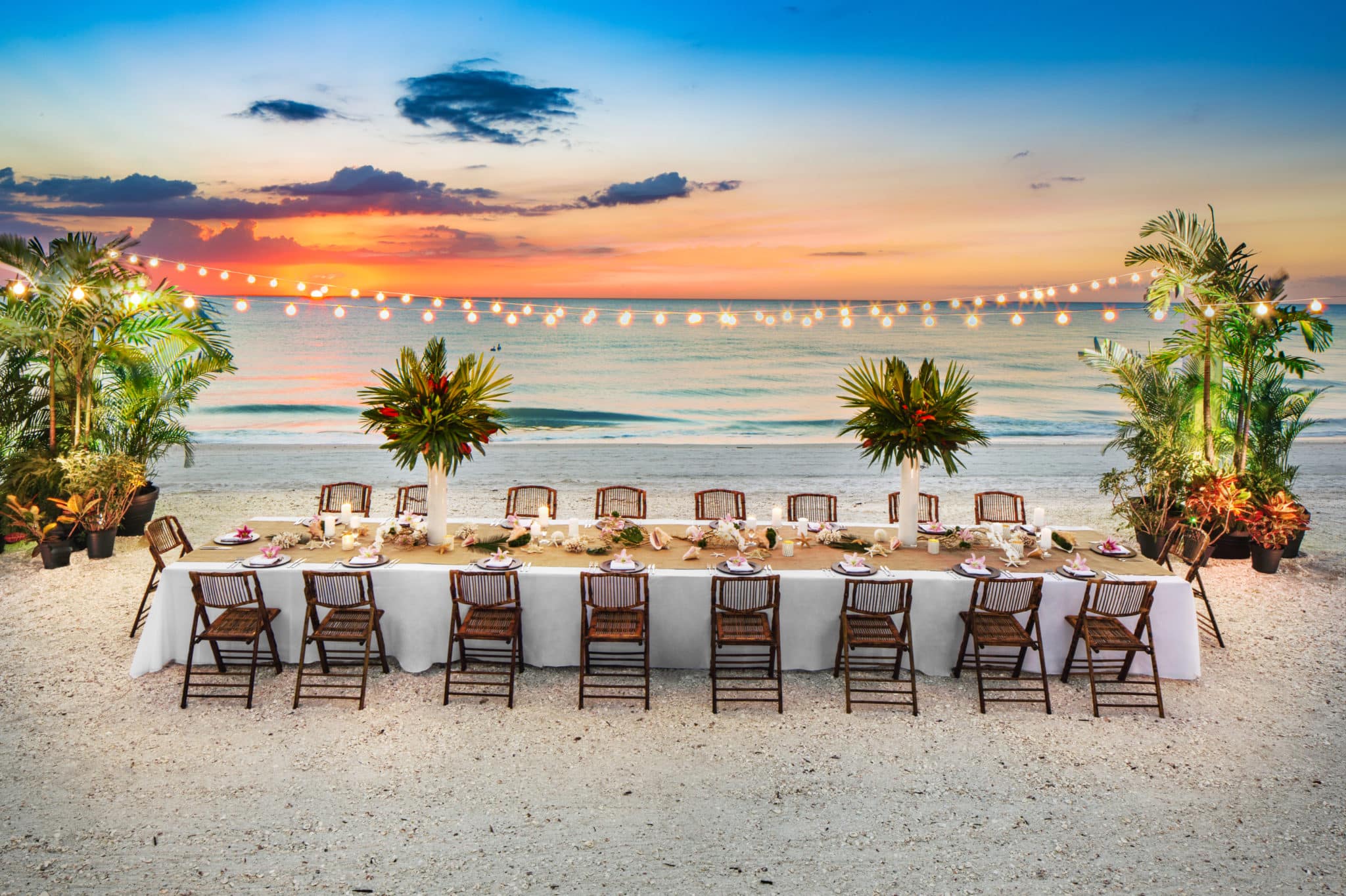 Beach weddings and design